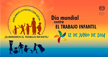 12 de junio: Día mundial contra el trabajo infantil,